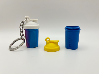 Protein Shaker Keychain