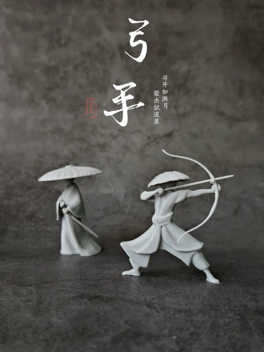 Wuxia Archer Miniature Collectible