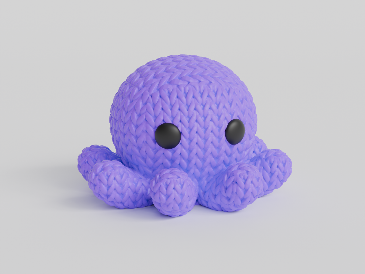 Knitted Style Octopus